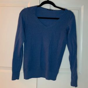 The limited crochet waffle sweater size xs